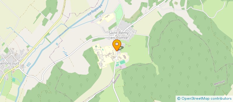 localisation de l'entreprise ASSOCIATION SPORTIVE DE SAINT-REMY  SAINT-REMY-EN-COMTE