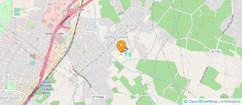 localisation de l'entreprise ASSOCIATION SPORTIVE DE SAINTE EULALIE à SAINTE-EULALIE