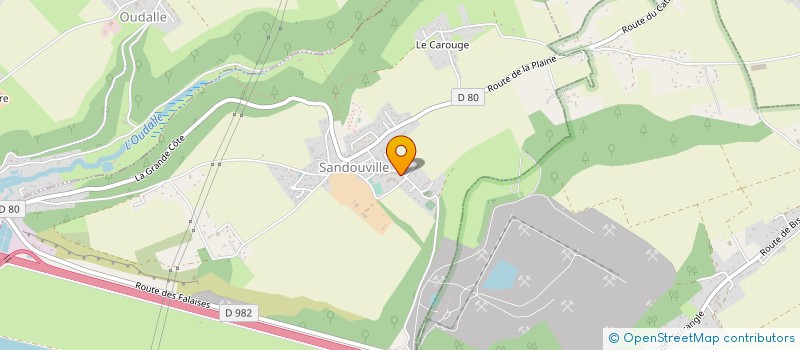 localisation de l'entreprise ASSOCIATION SPORTIVE DE SANDOUVILLE  SANDOUVILLE