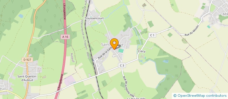 localisation de l'entreprise ASSOCIATION SPORTIVE DE ST SULPICE  SAINT-SULPICE