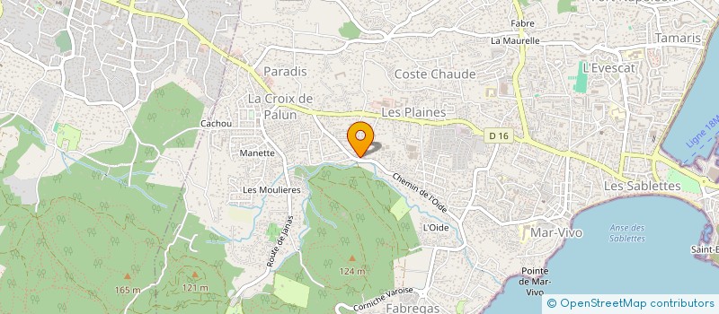 localisation de l'entreprise ASSOCIATION SPORTIVE DE TAMARIS à LA SEYNE-SUR-MER