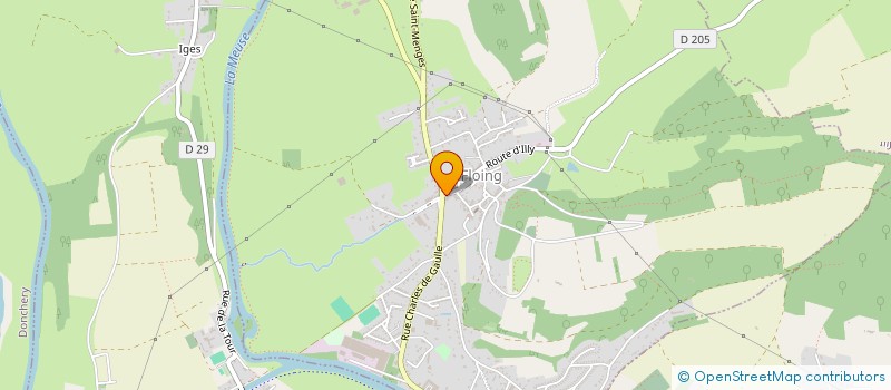 localisation de l'entreprise ASSOCIATION SPORTIVE DE TENNIS DE TABLE DE GLAIRE A S T T  GLAIRE