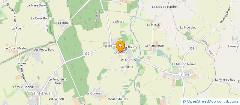 localisation de l'entreprise ASSOCIATION SPORTIVE DE TENNIS DE TABLE DE ST THUAL  ASTT SAINT THUAL  SAINT-THUAL