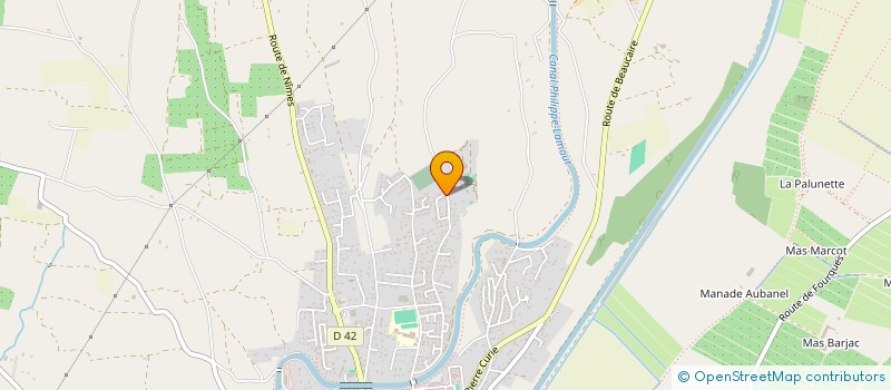 localisation de l'entreprise ASSOCIATION SPORTIVE DE TENNIS DE TABLE SAINT GILLES  SAINT-GILLES