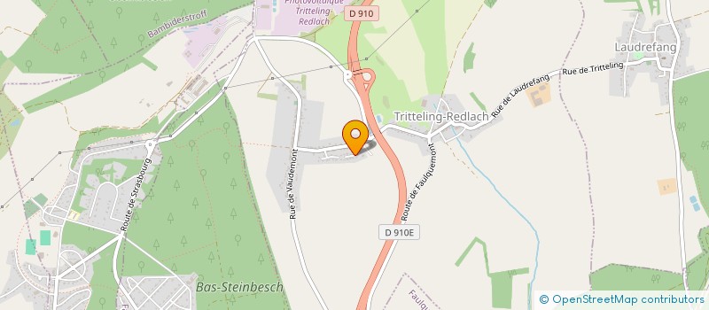 localisation de l'entreprise ASSOCIATION SPORTIVE DE TETING-PONTPIERRE  TETING-SUR-NIED