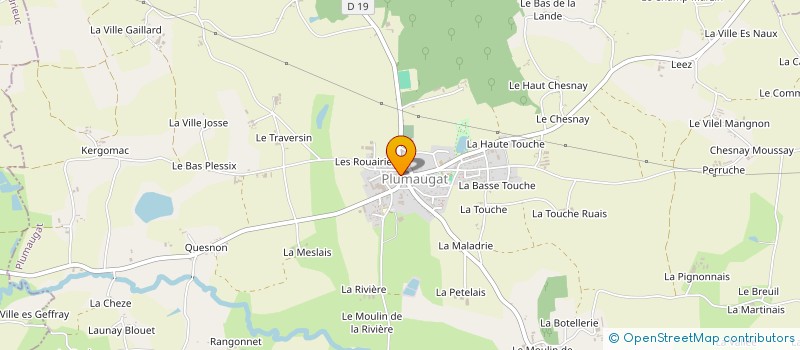 localisation de l'entreprise ASSOCIATION SPORTIVE DE TIR DE BRETAGNE  PLUMAUGAT