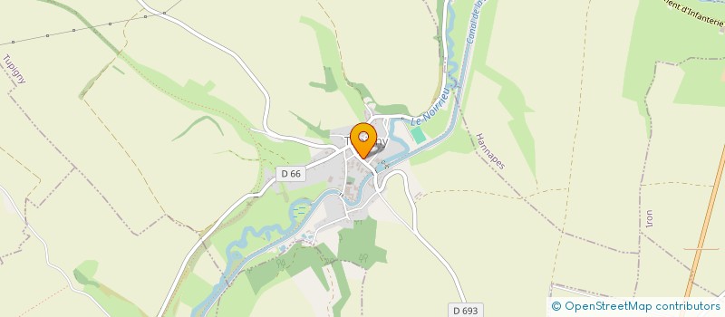 localisation de l'entreprise ASSOCIATION SPORTIVE DE TUPIGNY (AS.S.T)  TUPIGNY