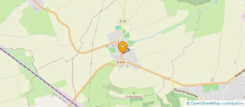 localisation de l'entreprise ASSOCIATION SPORTIVE DE VILLER  VILLER