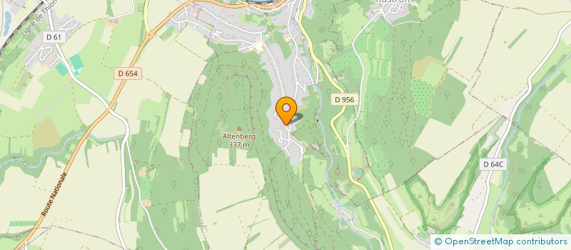 localisation de l'entreprise ASSOCIATION SPORTIVE DES 3 FRONTIERES  SIERCK-LES-BAINS