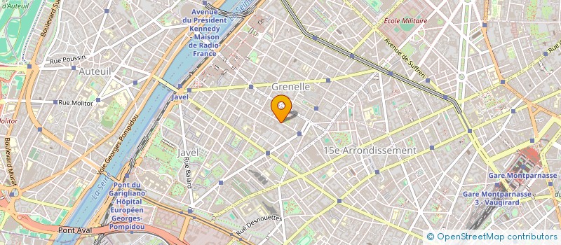 localisation de l'entreprise ASSOCIATION SPORTIVE DES INGENIEURS DES RETRAITES ET DES CADRES  PARIS