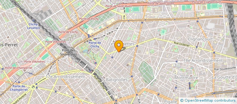 localisation de l'entreprise ASSOCIATION SPORTIVE DES JUGGERNAUTES DE PARIS  PARIS