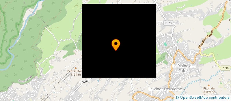 localisation de l'entreprise ASSOCIATION SPORTIVE DES O  LE TAMPON