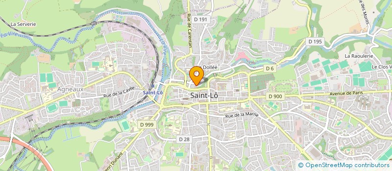 localisation de l'entreprise ASSOCIATION SPORTIVE DES POLICIERS MOTOCYCLISTES DE ST-LO  SAINT-LO