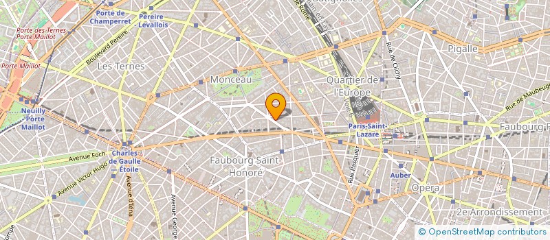 localisation de l'entreprise ASSOCIATION SPORTIVE DES PONGISTES DU 8EME ARRDT  PARIS