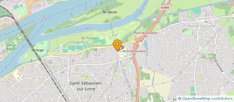 localisation de l'entreprise ASSOCIATION SPORTIVE DES SAVARIERES à SAINT-SEBASTIEN-SUR-LOIRE