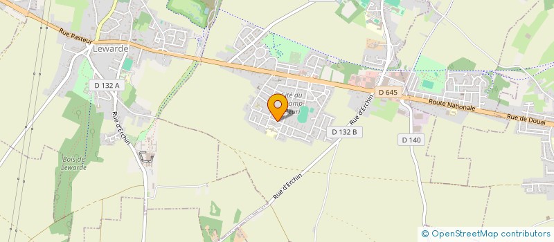 localisation de l'entreprise ASSOCIATION SPORTIVE DES VETERANS DE MASNY  MASNY