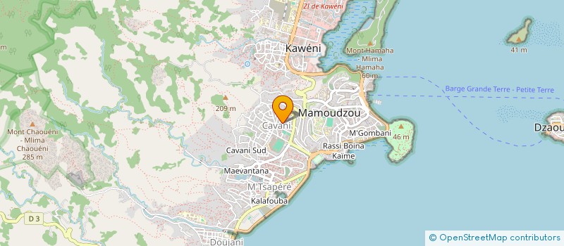 localisation de l'entreprise ASSOCIATION SPORTIVE DES VETERANTS DE CAVANI MAMOUDZOU à MAMOUDZOU
