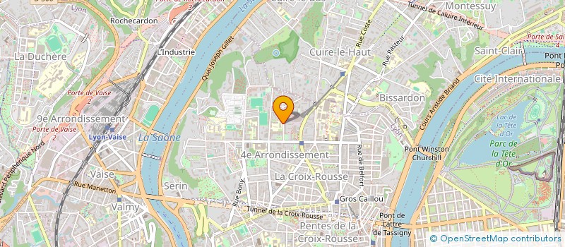 localisation de l'entreprise ASSOCIATION SPORTIVE DU C.E.S CLEMENT MAROT à LYON