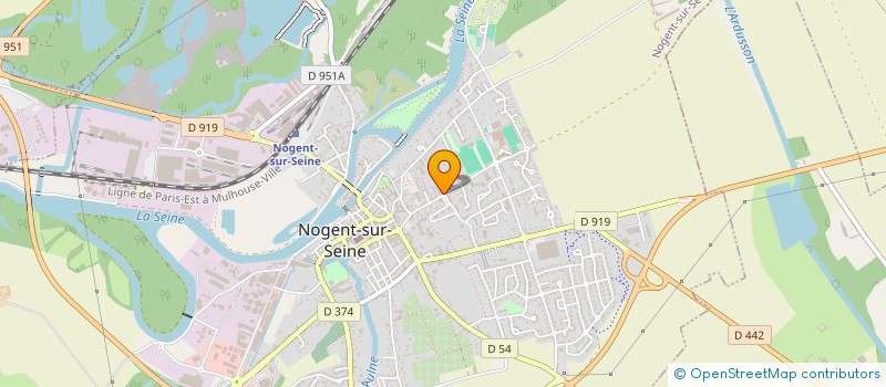 localisation de l'entreprise ASSOCIATION SPORTIVE DU CES DE NOGENT SUR SEINE à NOGENT-SUR-SEINE