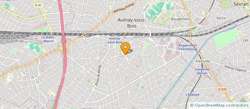 localisation de l'entreprise ASSOCIATION SPORTIVE DU CES DU PARC A AULNAY SOUS BOIS à AULNAY-SOUS-BOIS