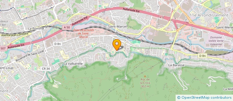 localisation de l'entreprise ASSOCIATION SPORTIVE DU CES FRANCOIS VILLON à MARSEILLE