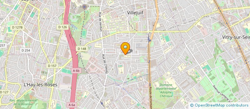 localisation de l'entreprise ASSOCIATION SPORTIVE DU CES KARL MARX DE VILLEJUIF à VILLEJUIF