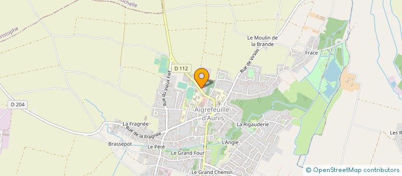 localisation de l'entreprise ASSOCIATION SPORTIVE DU COLLEGE ANDRE DULIN A AIGREFEUILLE D'AUNIS  AIGREFEUILLE-D'AUNIS