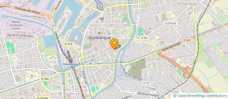 localisation de l'entreprise ASSOCIATION SPORTIVE DU COLLEGE ARTHUR-VAN-HECKE à DUNKERQUE