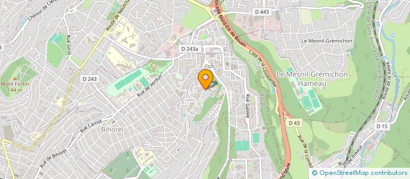 localisation de l'entreprise ASSOCIATION SPORTIVE DU COLLEGE BOIELDIEU à ROUEN