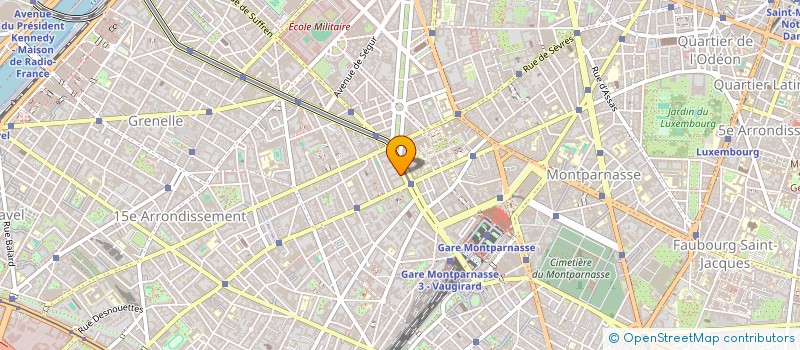 localisation de l'entreprise ASSOCIATION SPORTIVE DU COLLEGE BUFFON  PARIS