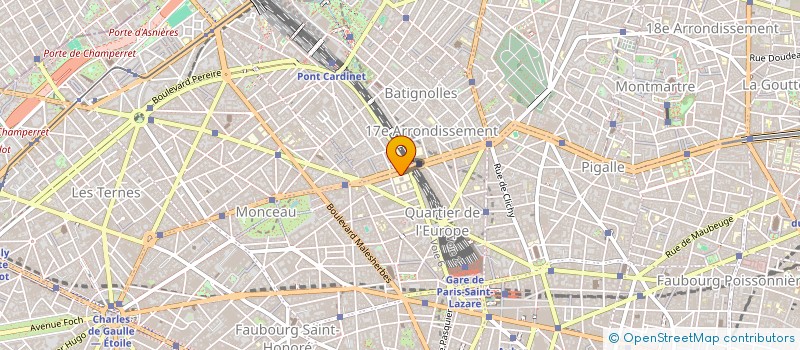 localisation de l'entreprise ASSOCIATION SPORTIVE DU COLLEGE CHAPTAL  PARIS