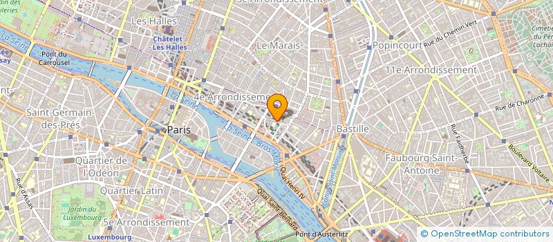 localisation de l'entreprise ASSOCIATION SPORTIVE DU COLLEGE CHARLEMAGNE  PARIS