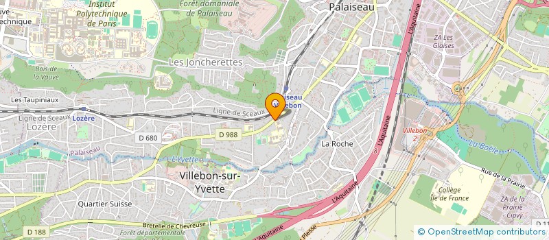 localisation de l'entreprise ASSOCIATION SPORTIVE DU COLLEGE CHARLES PEGUY à PALAISEAU