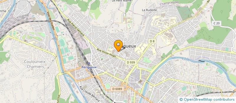 localisation de l'entreprise ASSOCIATION SPORTIVE DU COLLEGE CLOS-CHASSAING PERIGUEUX  PERIGUEUX