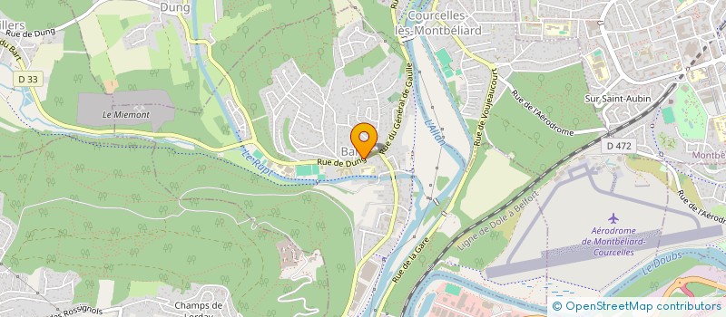 localisation de l'entreprise ASSOCIATION SPORTIVE DU COLLEGE DE BART  BART