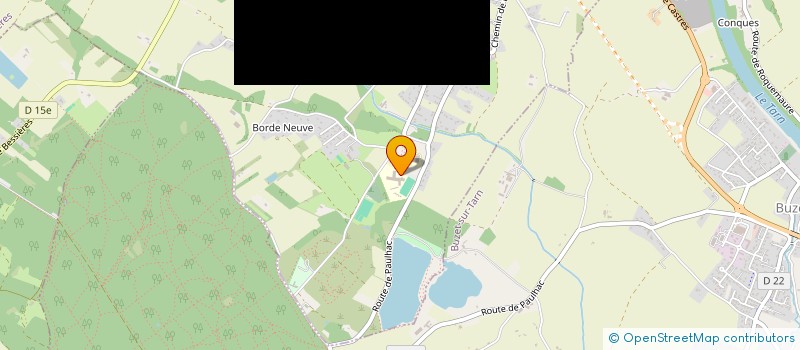 localisation de l'entreprise ASSOCIATION SPORTIVE DU COLLEGE DE BESSIERES  BESSIERES