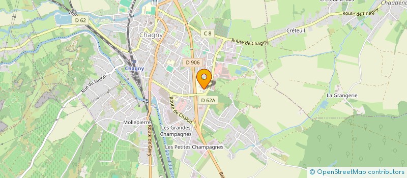 localisation de l'entreprise ASSOCIATION SPORTIVE DU COLLEGE DE CHAGNY à CHAGNY