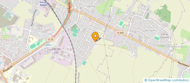 localisation de l'entreprise ASSOCIATION SPORTIVE DU COLLEGE DE DECHY  DECHY