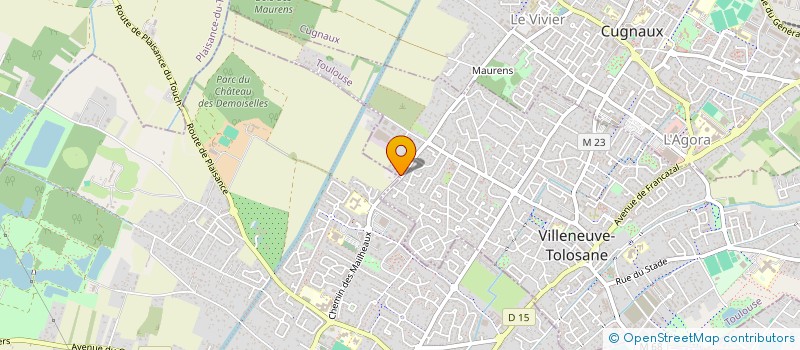 localisation de l'entreprise ASSOCIATION SPORTIVE DU COLLEGE DE FROUZINS  FROUZINS