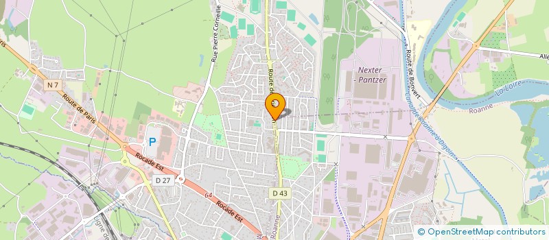 localisation de l'entreprise ASSOCIATION SPORTIVE DU COLLEGE DE MABLY  MABLY