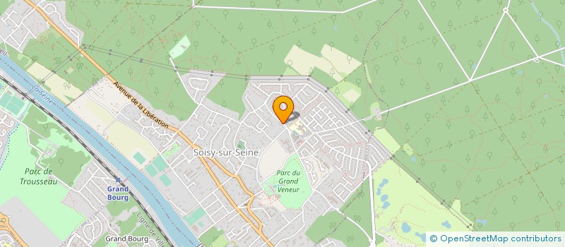 localisation de l'entreprise ASSOCIATION SPORTIVE DU COLLEGE DE SOISY SUR SEINE à SOISY-SUR-SEINE