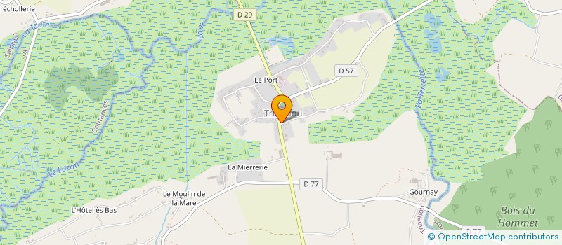 localisation de l'entreprise ASSOCIATION SPORTIVE DU COLLEGE DU MARAIS DE SAINT JEAN DE DAYE  SAINT-JEAN-DE-DAYE