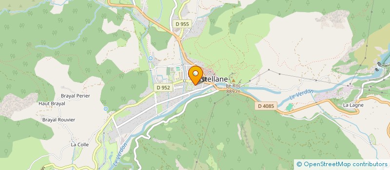 localisation de l'entreprise ASSOCIATION SPORTIVE DU COLLEGE DU VERDON CASTELLANE à CASTELLANE
