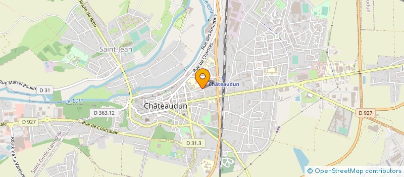 localisation de l'entreprise ASSOCIATION SPORTIVE DU COLLEGE EMILE ZOLA CHATEAUDUN à CHATEAUDUN