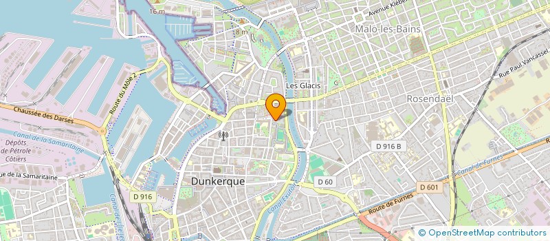 localisation de l'entreprise ASSOCIATION SPORTIVE DU COLLEGE GUILLEMINOT à DUNKERQUE