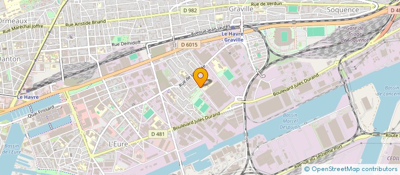 localisation de l'entreprise ASSOCIATION SPORTIVE DU COLLEGE JACQUES MONOD à LE HAVRE