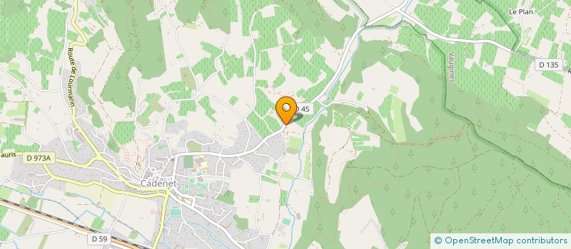 localisation de l'entreprise ASSOCIATION SPORTIVE DU COLLEGE LE LUBERON A CADENET  CADENET