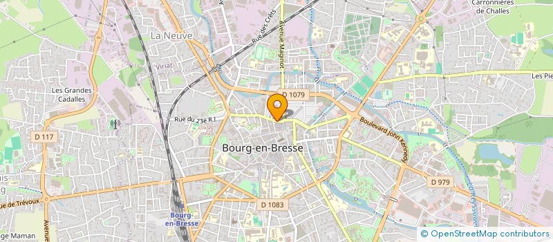 localisation de l'entreprise ASSOCIATION SPORTIVE DU COLLEGE LOUIS-AMIOT à BOURG-EN-BRESSE
