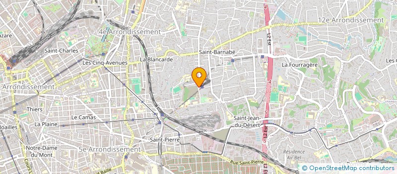 localisation de l'entreprise ASSOCIATION SPORTIVE DU COLLEGE LOUIS ARMAND à MARSEILLE
