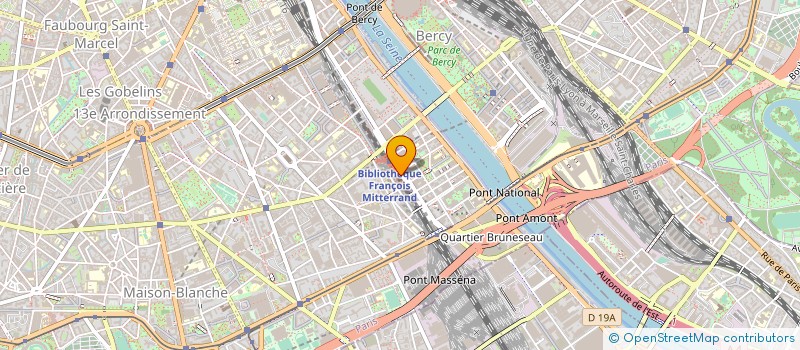 localisation de l'entreprise ASSOCIATION SPORTIVE DU COLLEGE MANN  PARIS